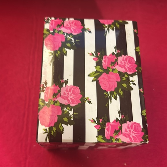 Betsy Johnson silver watch with rainbow numbers and rhinestones - Picture 4 of 4